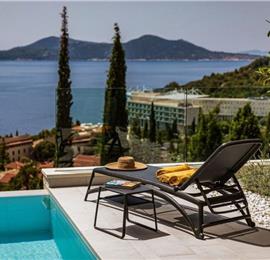 5-Bedroom Luxury Sea-View Villa with Infinity Pool near Dubrovnik – Sleeps 10
